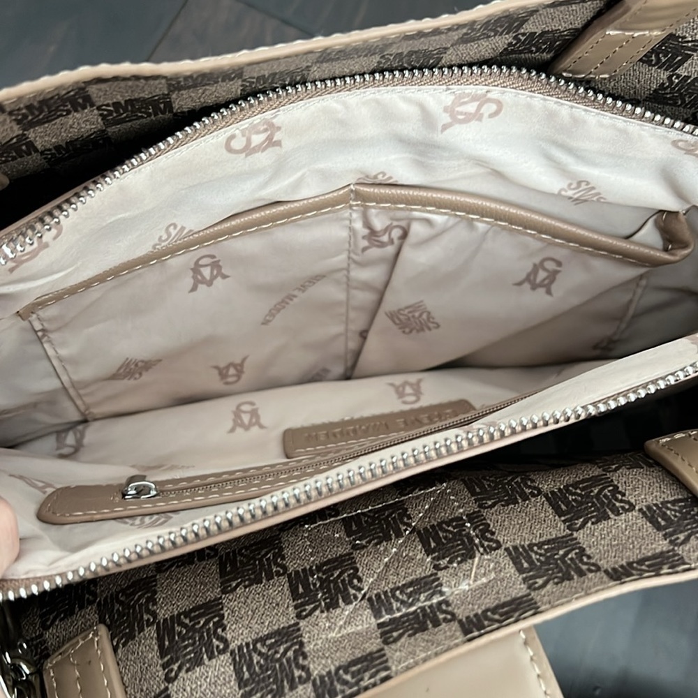 Steve Madden tan neutral women’s tote bag - Picture 9 of 16